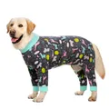 Pigiama per cani di taglia media per cani da compagnia abbigliamento tuta per cane costume cappotto