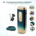 Dispositivo fotoepilatore per depilazione Laser raffreddamento a ghiaccio epilatore Laser IPL uso