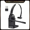 Cuffie Bluetooth 5.0 EKSA-H5 cuffie Wireless per PC auricolari ENC a 2 microfoni con Base di