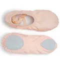 USHINE EU23-45 pantofole rosa di qualità professionale in tela suola morbida pancia yoga palestra