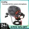 Microfono su fotocamera SmallRig S20 con microfono video antiurto Microfono stereo per fotocamere