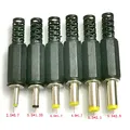 5/10 pz Spina Maschio di Alimentazione DC 5.5*2.1mm 5.5*2.5mm 3.5*1.35mm 6.3*3.0mm 3.5*1.1mm connettore adattatore spina 5.5 2.1 2.5 3.5 1.35