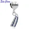 2023 New Blue Building Fashion Accessories Dubai Famous Sailing Hotel ciondolo Charm Bead Fit