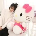 Big Size Lovely Sanrio Peluche Hello Kitty Peluche Kawaii KT Plushies Hello Kitty bambola di pezza