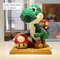 Cartoon Super Mario Brick Yoshi Blocks Anime Figures Mario Building Blocks assemblare giocattoli per