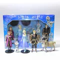 5 pezzi Disney Frozen 2 Elsa Anna Action PVC Figure Olaf Kristoff Sven Anime Bambole Figurine Snow Queen Toy regalo di alta qualità