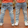 Pantaloni per bambini Big Boys Stretch Joker Jeans 2022 primavera bambini Leggings a matita vestiti