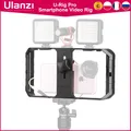 Ulanzi U-Rig Pro Smartphone Video Rig w 3 Monti Scarpe Cinema Della Cassa Portatile Del Telefono