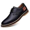 Scarpe eleganti da uomo in vera pelle oxford Brogue Lace Up scarpe Casual da uomo italiane mocassini