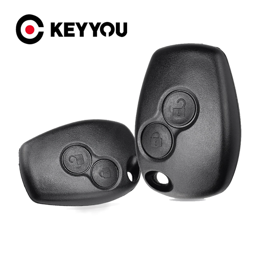 KEYYOU Senza Lama 2 Bottoni Chiave Dell