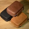 Scatola portaoggetti per cuffie retrò Custodia per auricolari portatile Custodia per cavo dati