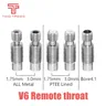 E3D V6 Heat Break Hotend gola per 1.75/4.1mm interamente in metallo/con PTFE tubi per tubi di