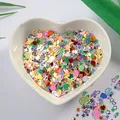 10 g/pacco più colori Star Heart Moon paillettes per Nail art Glitter brillanti paillettes per