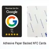 Recensioni di Google schede NFC con nastro autoadesivo aumenta le tue recensioni
