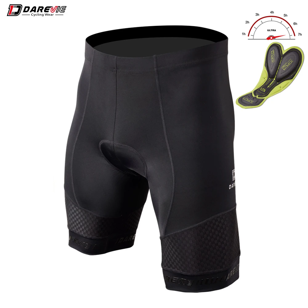 DAREVIE Pantaloncini da ciclismo da uomo 3D Gel Pad PRO Pantaloncini da ciclismo di livello 6H Ride Pantaloncini da ciclismo Bretelle Ciclismo da uomo MTB Ciclismo su strada
