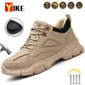 Male Safety Shoes Work Sneakers Indestructible Work Safety Boots Winter Shoes Men Steel Toe Shoes