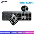 Custodia per tastiera per tasti Logitech Craft Mx Tastiera wireless Bluetooth Custodia morbida in pellicola di silicone Custodia protettiva sottile e sottile Trasparente