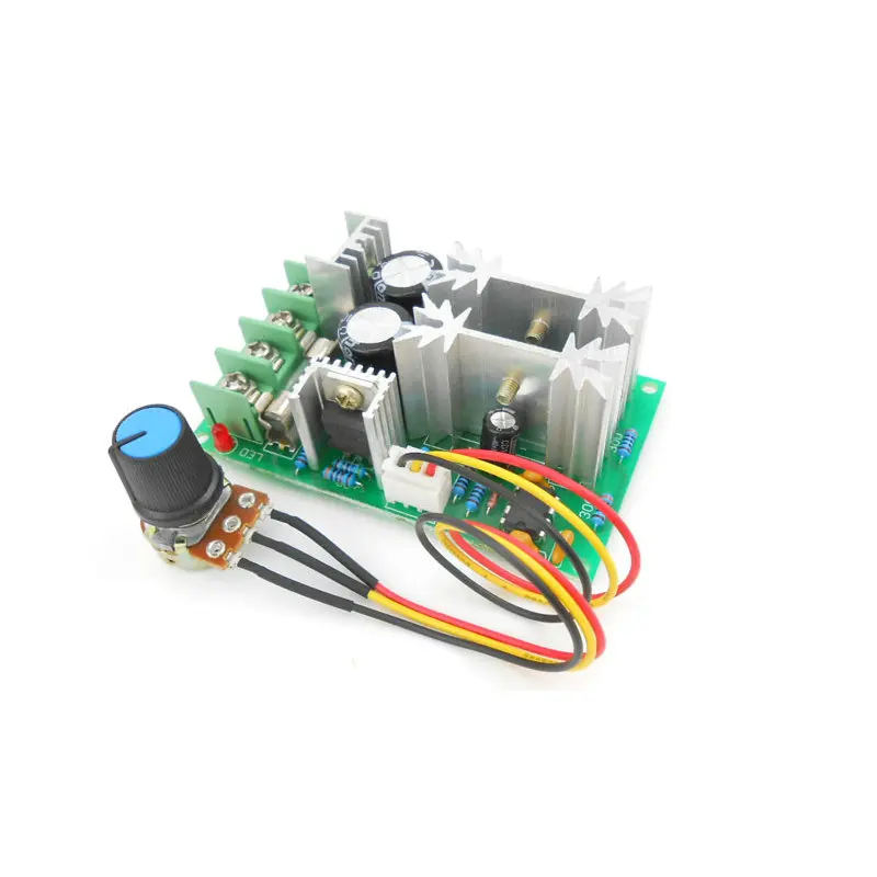 Regolatore di velocità del motore DC 12V 24V 36V 48V Modulo di azionamento ad alta potenza PWM Regolatore di velocità del motore Regolatore di corrente 20A