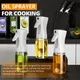 1-2PCS Bottiglia di Spruzzatore di Olio BBQ Cottura di Olio d'oliva Rullo di Spruzzo Bottiglia di Olio da cucina Dispenser di Olio Insalata 200/300/500ML Bottiglia di Olio di Cottura