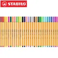 25 pz STABILO 88 penna Gel colore gancio penna studente pittura colorazione Graffiti schizzo penna a