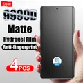 4 pezzi pellicola idrogel opaca per Samsung Galaxy S25 Edge S24 S23 S22 S21 Nota 20 Ultra S20 FE S10 + A13 A33 A53 5G protezione schermo