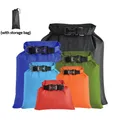 3/6Pcs Set borsa impermeabile da esterno Dry Sack impermeabile Dry Backpack Storage Pouch per