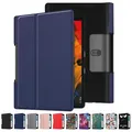 Per Lenovo Yoga Smart Tab YT-X705F 10.1 "Yoga Tab 11 custodia magnetica pieghevole Cover Funda Para