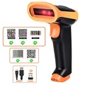Lettore di codici a barre L8BL Bluetooth 2D e S8 QR PDF417 Scanner di codici a barre portatile cablato wireless 2.4G Supporto USB per telefono cellulare iPad