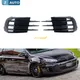 2 pezzi ABS auto paraurti anteriore fendinebbia griglia di copertura fendinebbia copertura trim per VW Volkswagen Golf 6 MK6 VI GTI R R20 2008-2013