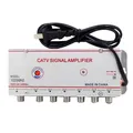 2/3/4/6/8 Way 20/30dB CATV Digital TV via cavo Box Antenna amplificatore di segnale interno 220V 50/60Hz guadagno regolabile