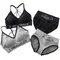 Nuovo cotone da donna per set intimo lettera reggiseno sportivo intimo femminile senza cuciture
