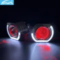 RONAN 2.5 ''VER 8.1 lente per proiettore bi-xeno H1 faro per auto per X5 BM Sport LED Square Angel Eyes DRL Retrofit bianco H4 H7 Car