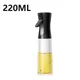 Bottiglia di olio da cucina Spray di olio da cucina Bottiglia di olio d'oliva Dispenser di olio spray per barbecue fitness