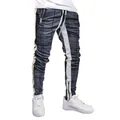 Pantaloni sportivi da uomo pantaloni sportivi a righe moda uomo abbigliamento sportivo tute da uomo