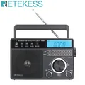 Retekess TR629 Radio portatile AM FM SW Multibanda Radio a onde corte Stereo Mp3 Altoparlante radio a batteria Sveglia Radio