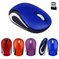 Mini Mouse Wireless per bambini Computer Gaming piccolo Mause portatile 1600DPI USB ottico