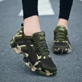 Coppie Camouflage Sneakers donna sport scarpe vulcanizzate traspiranti suola in gomma antiscivolo