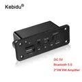 Kebidumei Bluetooth 5.0 scheda di decodifica del lettore MP3 2x3W altoparlante modulo Radio FM per