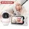 Baby monitor video da 4,3 pollici con telecamera Pan Tilt Telecamera di sicurezza per visione