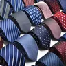 Cravatta colorata da uomo di moda cravatta cravatta cravatta da 7.5 cm adatta al posto di lavoro
