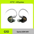 EPZ G10 Auricolari Wired HIFI 10MM LCP Driver dinamico IEM In Ear Monitor 0.78 Cavo staccabile a 2