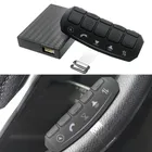 Pulsante volante universale Controller wireless Autoradio Lettore DVD GPS Telecomandi per auto