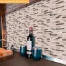 Vividtiles 3D Mosaic Wall Tiles carta da parati autoadesiva in vinile impermeabile cucina bagno