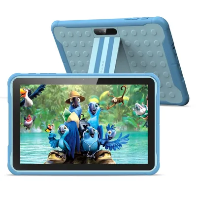 Pritom Tablet per bambini da 10 pollici Android 10 Go WIFI 3G SIM telefonata processore Quad Core