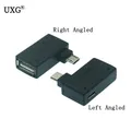 Adattatore Micro USB OTG da 90 gradi per Fire Stick TV Snes mini Classic Nes Mini con alimentatore ad angolo sinistro destro