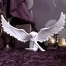 Angelo ala figurina moderna 3D abbraccio ali d'angelo scultura artigianato 3D angelo ala statua