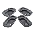 4 pz maniglia della porta all'interno interno anteriore posteriore destro/sinistro Set grigio OEM