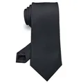 KAMBER Cravatta da uomo tinta unita 8 cm cravatta jacquard di seta Verde Rosso Cravatte per uomo