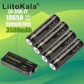 Batteria al litio Liitokala 18650 batteria ricaricabile lii-35A 3500 mAh batteria per torcia a luce