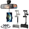 Supporto universale per telefono da auto supporto per telefono GPS con supporto per specchietto